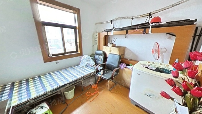海州面粉厂宿舍，实用面积大，两室两厅三楼-卧室