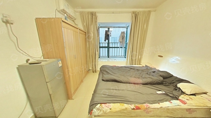 新！贸易广场雅典都汇精装单身公寓出售-卧室