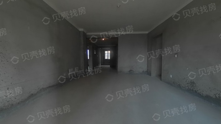 单价7563 江山花园电梯房，毛坯三室两厅房龄新-客厅