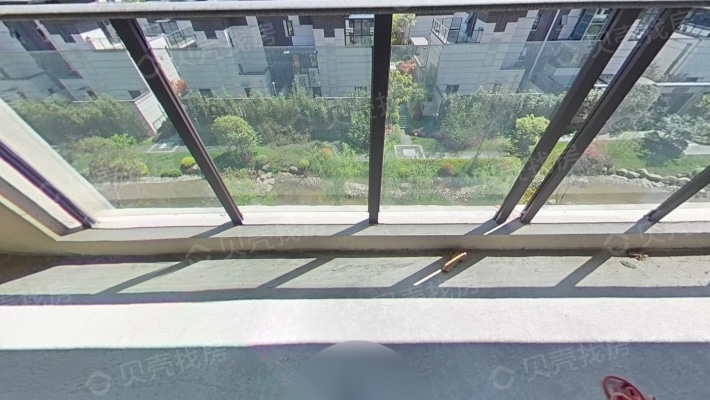 华地公元，人车分流，风景宜人，北湖公园旁的小区-阳台