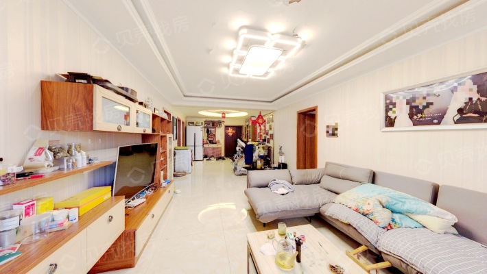 好房出售喀什东路金鑫花园120平米三室两厅一厨一卫-客厅