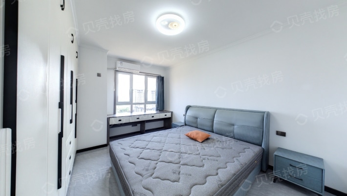 上海滩花园中间楼层，精装带全屋家具家电-卧室C