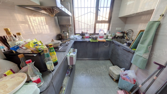 北京南路 中和美食街 精装修两室带家具家电-厨房