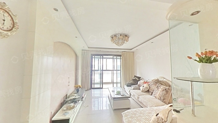 博威江南明珠苑  东区  精装两室 日月花园  多层-客厅