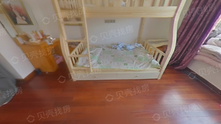 秀江外滩 复式楼 带三个露台户型方正   房东诚心出售-卧室