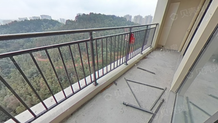 城北新小区 环境好 华地公元 中上楼层 视野开阔-阳台