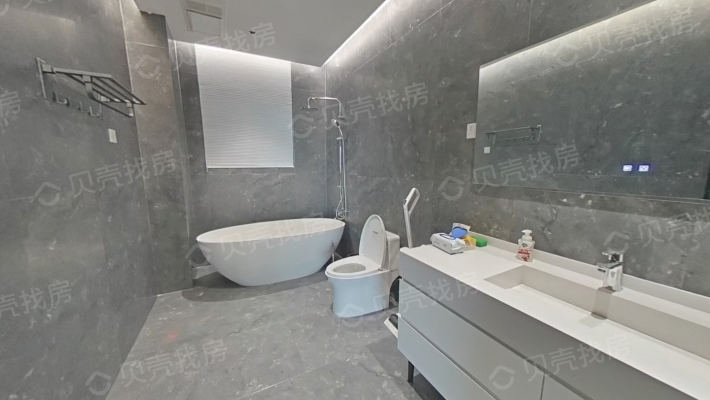 尚东城精装大平层  现代化设计 给你一个明星的家-卫生间