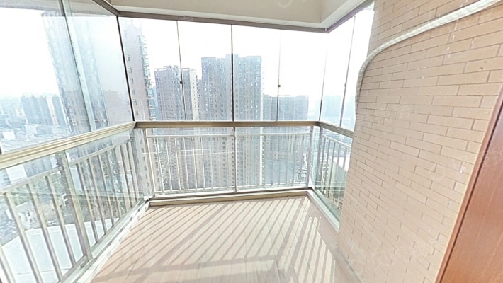 紫金城小区电梯高楼层复式中装修采光好-阳台