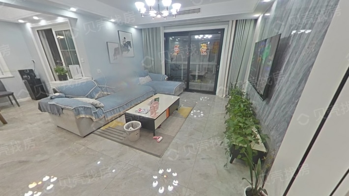 青城名邸精装三房 中、央空调带地暖-客厅