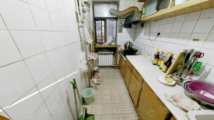 京都小区四楼两室一厅简单装修户型方正-厨房