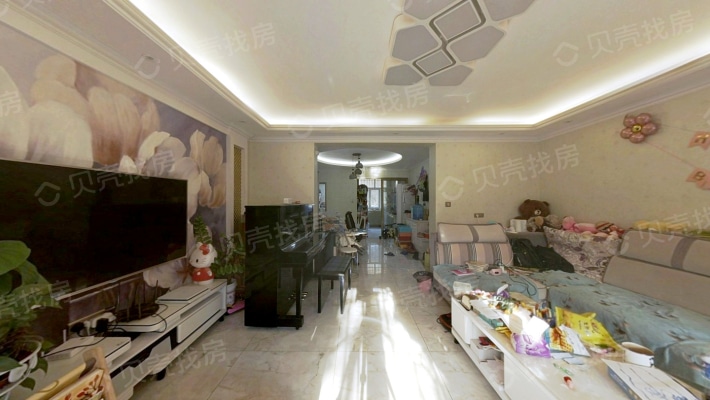 新疆儿童医院73中旁精装三室拎包入住-客厅
