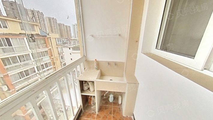 润达商圈 秀江外滩两层复式 适合大家庭居住-阳台