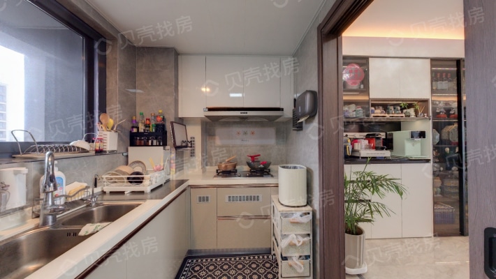 长江印好楼层带车位 三十万全屋定制 满二年-厨房
