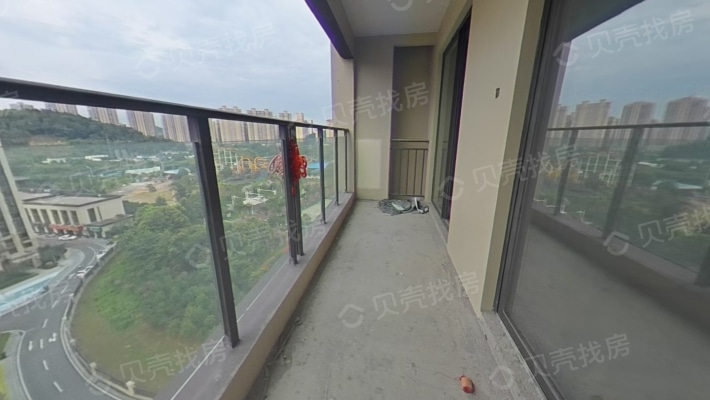 华地公元   把家安在公园里   出行方便   适合居住-阳台