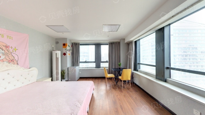 高铁公寓，出行方便，居住舒适配套设施齐全-卧室