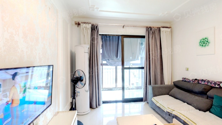 庆丰街 观澜国际 精装两室 有证满二 拎包入住-客厅