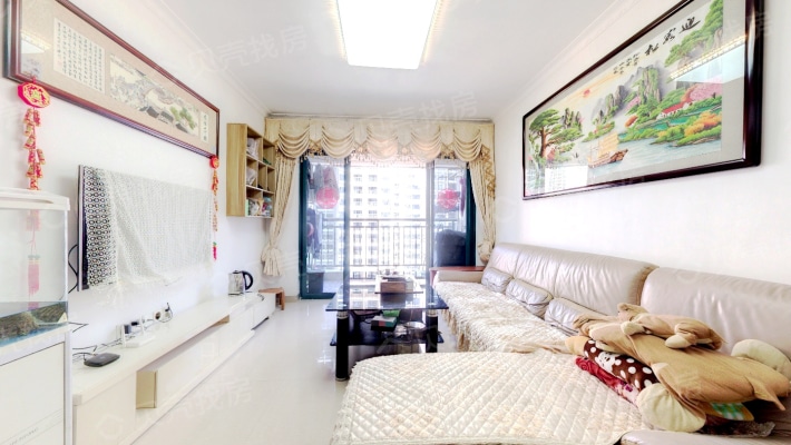 惠州大亚湾凯峰雅园3室2厅74.37平米二手房价格100万，单价13447元/平米