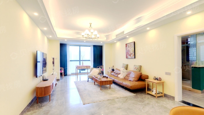 惠州惠城方直广场3室2厅136.82平米二手房价格340万，单价24851元/平米