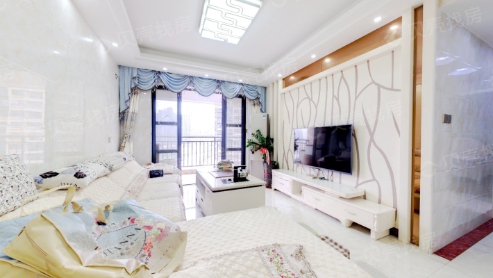 惠州大亚湾珠江四季悦城3室2厅99平米二手房报价120万，单价12122元/平米