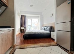 整租·万达海景公寓 1室0厅 西北_万达海景公寓租房