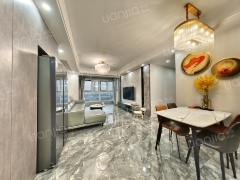 整租·金沙城锦西观棠 3室2厅 东南