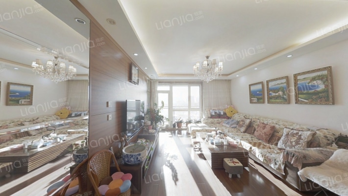 万科蓝山E区二手房实景图