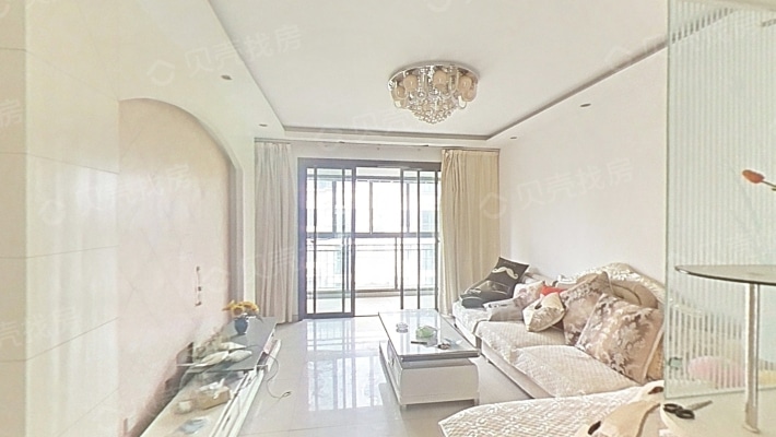 博威江南明珠苑  东区  精装两室 日月花园  多层-客厅