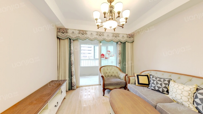 万科中央公园岚庭二手房实景图