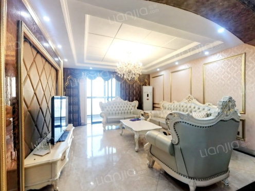 整租·金域华府 4室2厅 南