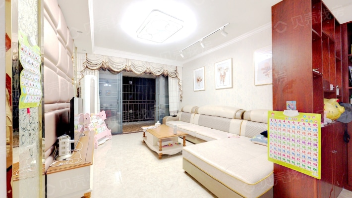 惠州惠城德威摩卡小镇3室2厅115平米二手房总价135万，单价11740元/平米