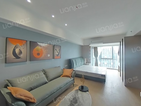 整租·广汇雪莲天府 1室1厅 西南