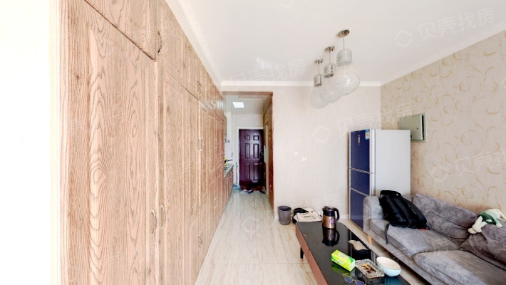 高铁商圈单身公寓纯住宅 精装修 产权清晰 随时看-卧室