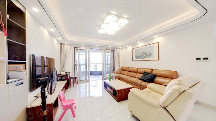 惠州惠城中洲央筑花园4室2厅157平米二手房价格342万，单价21784元/平米