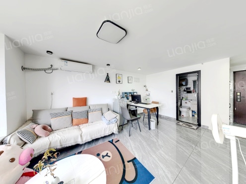 整租·信城湘江揽月 2室2厅 复式 东南/南