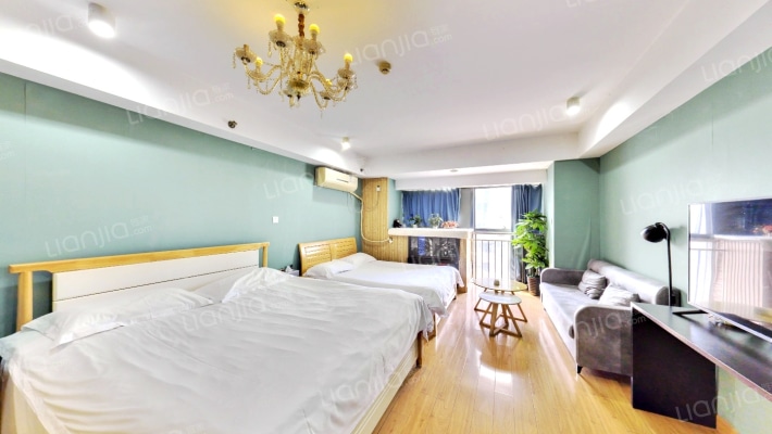 河西万达广场万达中心二手房实景图