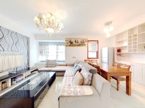 整租·金香领邸 3室2厅 南