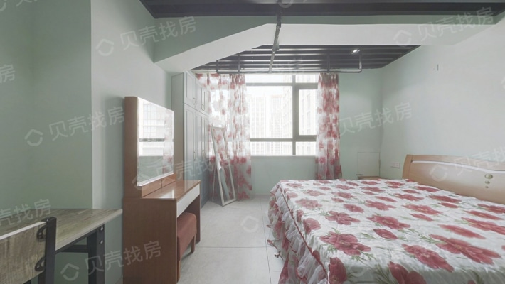 高铁旁万达yoyo环球港公寓 采光好位置好 45平精装修-卧室