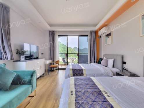 整租·三嘉御山 1室1厅 东南