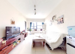 整租·金域蓝湾 2室1厅 东南_金域蓝湾租房