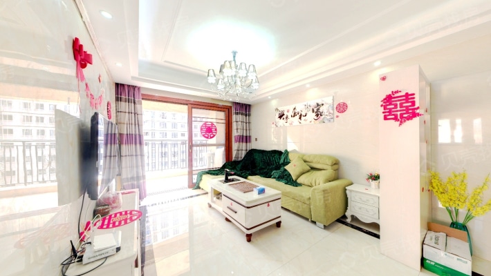 惠州惠城中海凯旋城五六期3室2厅88平米二手房总价125.5万，单价14262元/平米