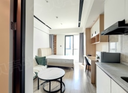 整租·世茂深港国际中心 1室1厅 西南_世茂深港国际中心租房