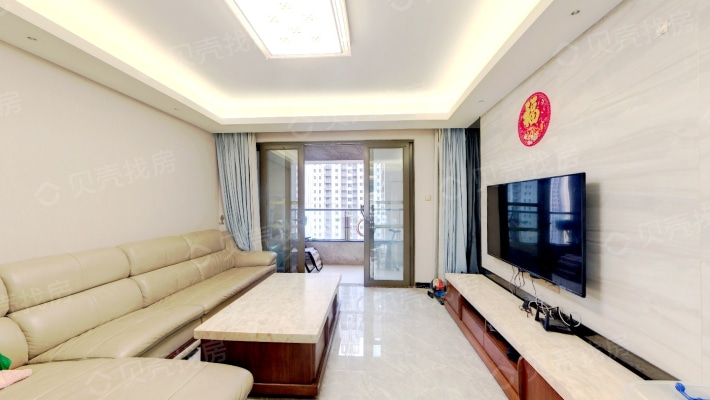 惠州惠城中洲央筑花园4室2厅126.56平米二手房总价263万，单价20781元/平米