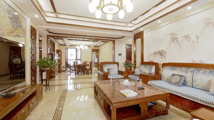 星河盛世 四居室 电梯入户 大平层 新中式 满二_石家庄星河盛世城二手