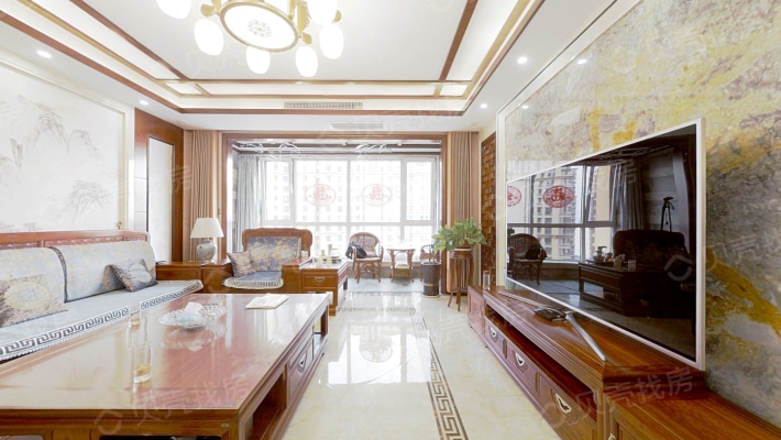 星河盛世 四居室 电梯入户 大平层 新中式 满二_石家庄星河盛世城二手