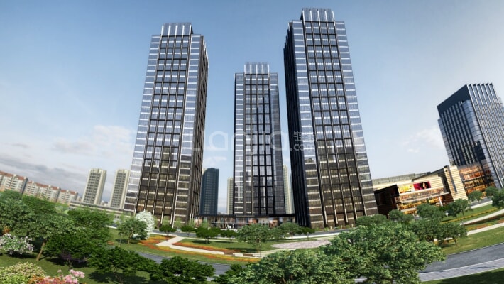 中庚集团环球创意中心外景图