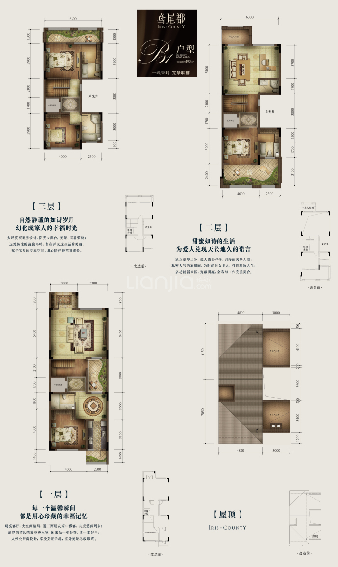 庆隆南山高尔夫国际社区--套内 193m²