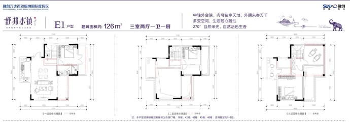 融创西双版纳旅游度假区--建面 126m²