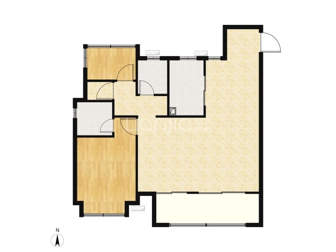 招商奥体公园--建面 104m²