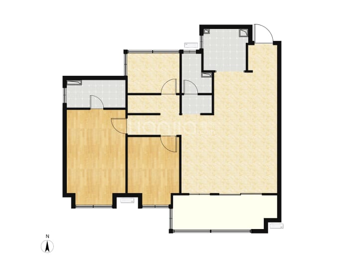 新华都汇中心--建面 130m²