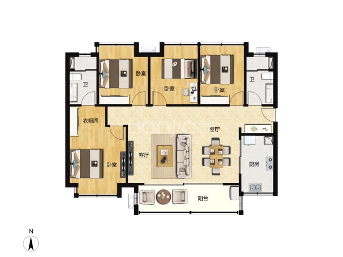 科学城时区--建面 120m²